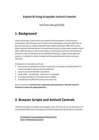 How to make a system that detect when exploit execute script 