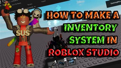 How to make an Inventory System in ROBLOX Studio - YouTube