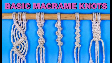 Cotton Rope Method for Making Macrame Cord