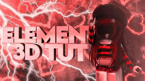 How to make the ELEMENT 3D ROBLOX AVATAR on After Effects 