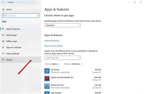 How to manage Startup Programs in Windows 10