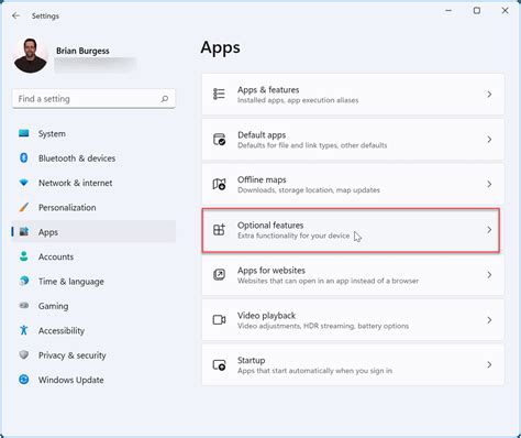 How to manage optional features via Settings
