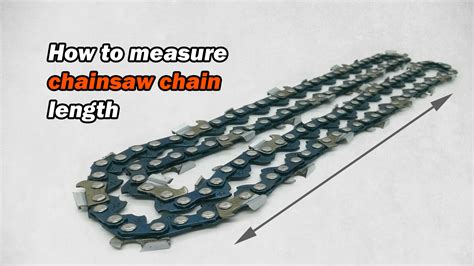 How To Measure Chain On Chainsaw