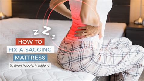 How to minimize sagging in a mattress