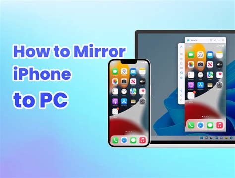 How to mirror iPhone on Windows