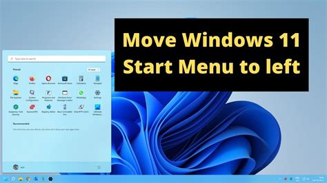 How to move the Start menu on Windows 11