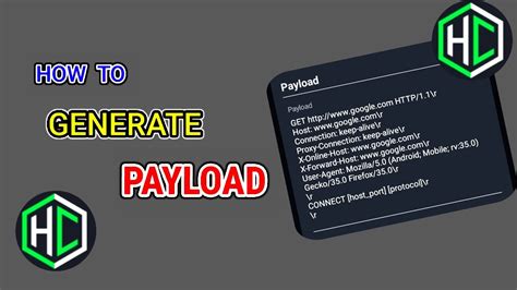 How to notice & Configure Working Payload
