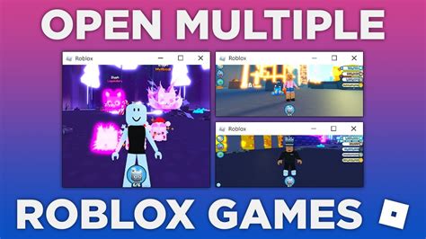 How to open multiple Roblox games at once! : r/robloxhackers