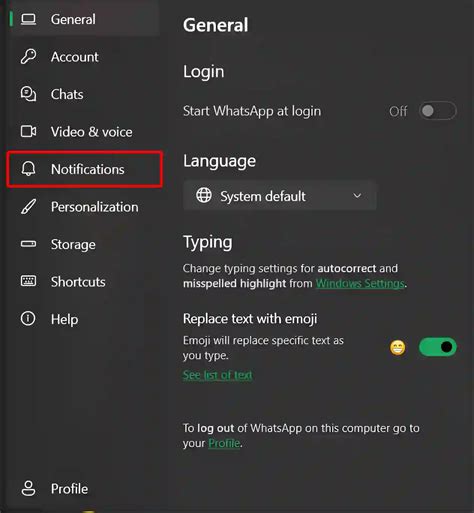 How to play Off Notifications on WhatsApp Desktop App