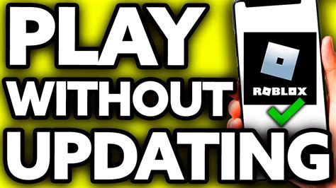 How to play roblox without updating - YouTube