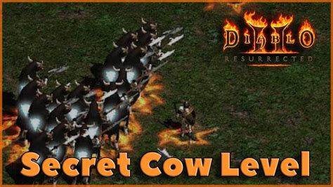 How to play the Secret Cow Level in Diablo 2: Resurrected