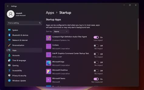 How to prevent apps launching at startup from Settings