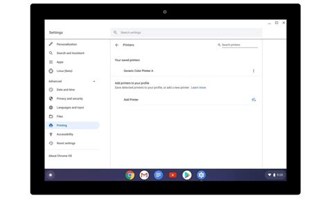 How to print wirelessly from a Chromebook