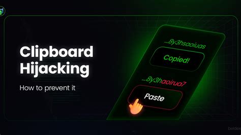 How to protect yourself from clipboard hacking