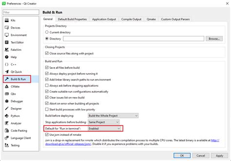 How to provide input to a console application using cin in Qt Creator
