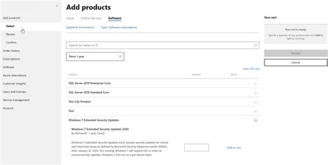 How to purchase Windows 7 ESU through CSP
