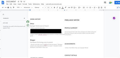 How to redact your theme song in Google Docs