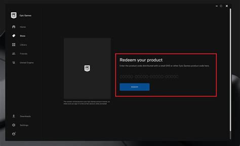 How to redeem codes from the Epic Games Launcher on Windows