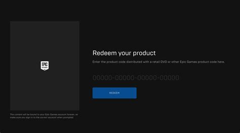 How to redeem codes from the Epic Games Store on the web