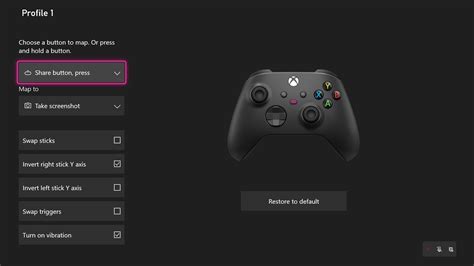 How to remap the Share button on the Xbox Series X/S controller