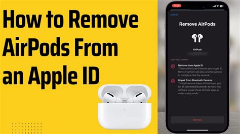 How to remove AirPods from Apple ID