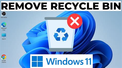 How to remove Recycle Bin from Desktop in Windows 11