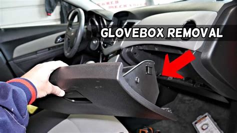 How to remove a glove box