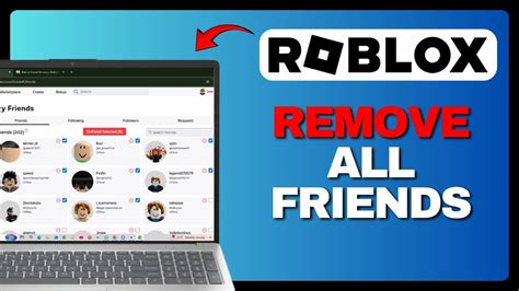 How to remove all friends on Roblox - Quora