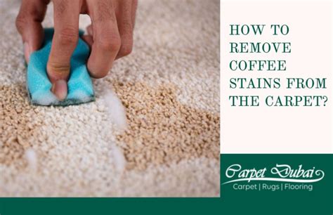 How to remove coffee stains from carpet