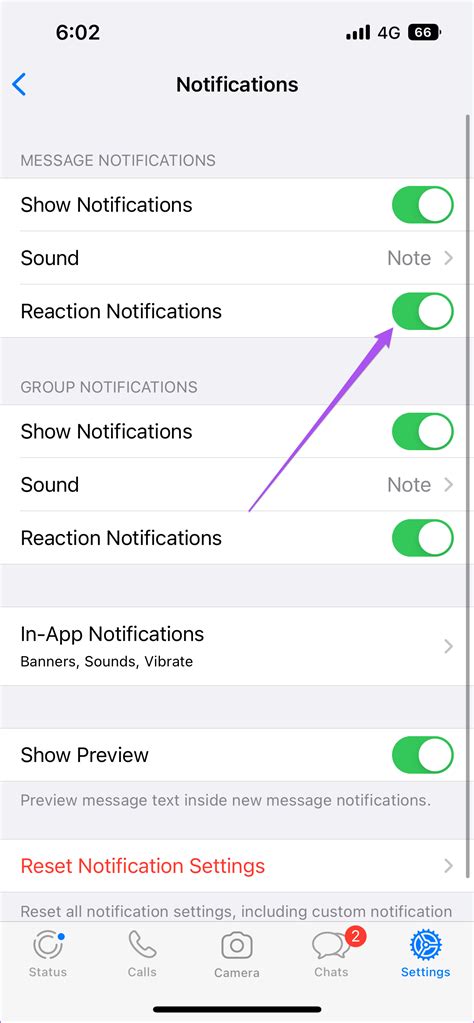 How to remove message reactions on WhatsApp