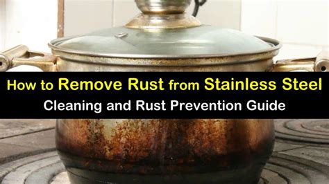 How to remove rust from stainless steel