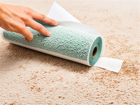 How to remove sap and resin embedded in the carpet