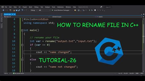 How to rename a file in C#