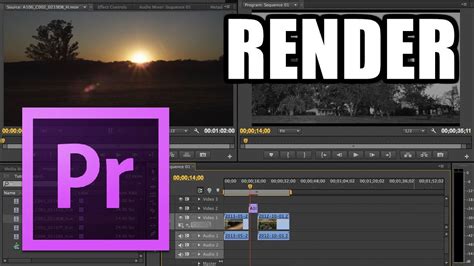 How to render in Adobe Premiere Pro