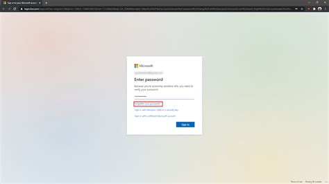 How to reset your Microsoft Edge password