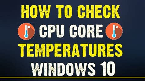 How to resolve high CPU temperatures in Windows 10 Creators Update