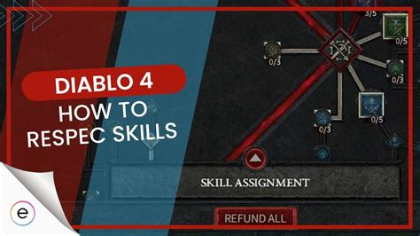 How to respec skills in Diablo 4