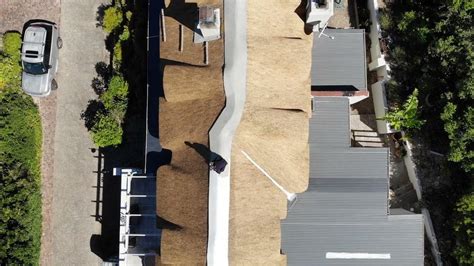 How to rethatch a roof