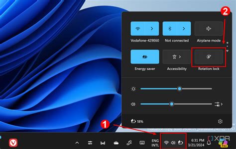 How to rotate screen on Windows 11