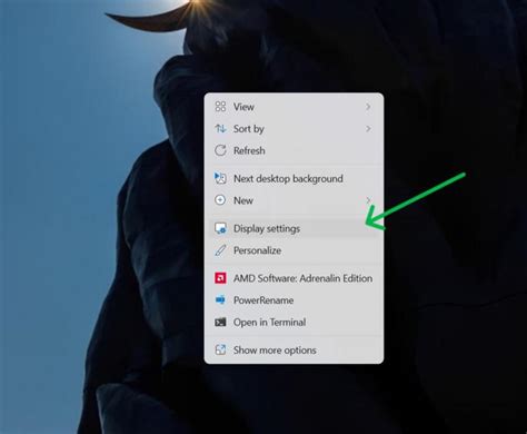 How to rotate screen using Settings