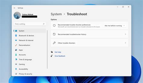 How to run Troubleshoot on Windows 11