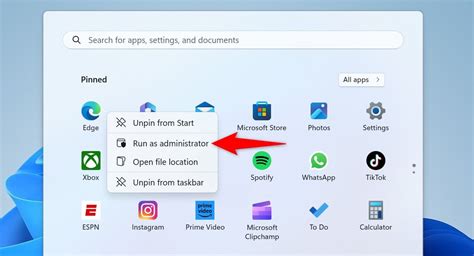 How to run app as administrator from Stat menu