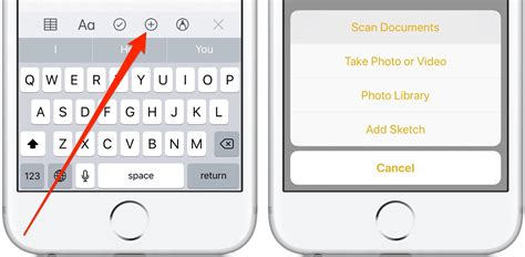 How to scan a document in Notes on iPhone