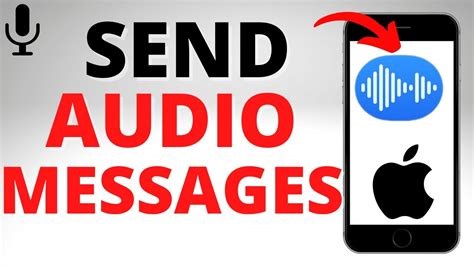 How to send audio message on iphone iOS 16
