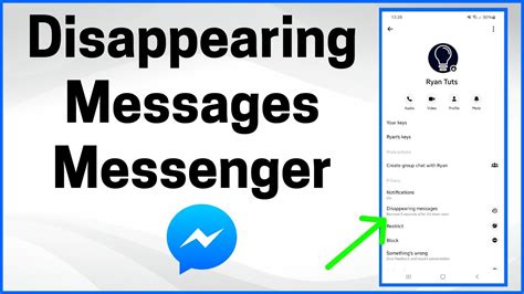 How to send disappearing messages in Facebook Messenger