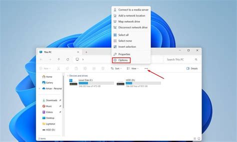 How to set This PC as startup page on File Explorer