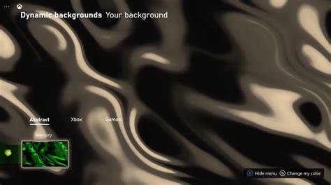 How to set a dynamic background on Xbox Series X/S