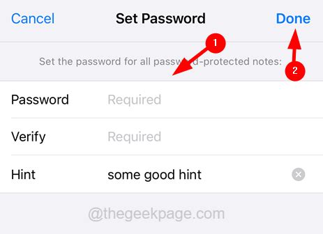 How to set a password to lock your Notes