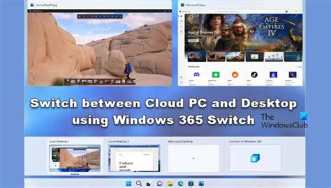 How to set up a PC for using Windows 365 Switch
