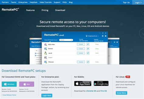 How to set up and use RemotePC: preparation